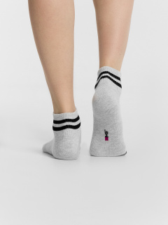 Носки Mark Formelle 366K-1643/22366K-1 св.серый_меланж_рис.1643 - фото 3