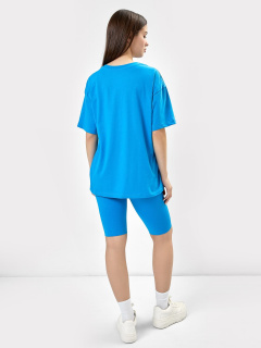 Футболка, шорты Mark Formelle 372387/22/18783П-5 синий_печать_1_сл_на_пол - фото 4