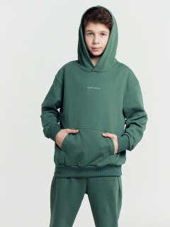 Брюки, худи Mark Formelle 393347/Ф22/25179П-7 темная_зелень_печать_1_сл_на_пол_1сл_на_ПР_рук_1сл - фото 3