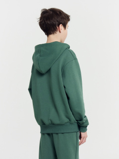 Брюки, худи Mark Formelle 393347/Ф22/25179П-7 темная_зелень_печать_1_сл_на_пол_1сл_на_ПР_рук_1сл - фото 4