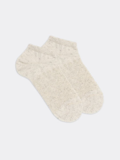 Носки Mark Formelle 395K-1978/22395K кремовый_лен_рис.1978 - фото 3