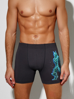Трусы Mark Formelle 411143/25-4875П-5 обсидиан_печать_3_сл_на_ЛВ_пер_дет - фото 1