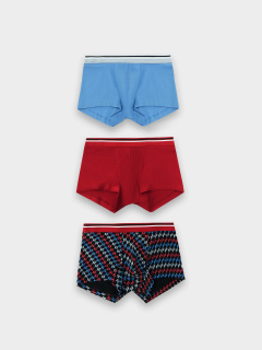 Трусы Mark Formelle 411215-3/25-5148П-5 синий_океан_вино_разноц._узор_на_черном - фото 4