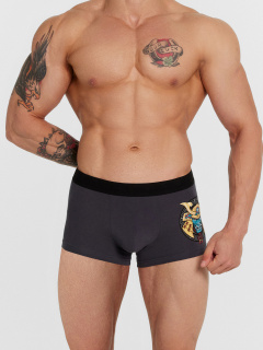 Трусы Mark Formelle 411215/24-4321П-5 графит_печать5 - фото 1