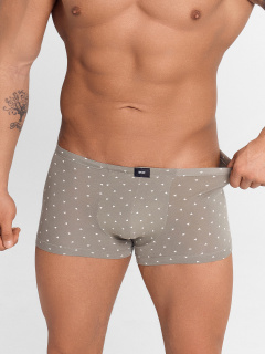 Трусы Mark Formelle 411216-2/24-4090П-5 треугольники_на_серо_зеленом_серый_меланж_4306_А - фото 5