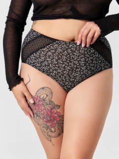 Трусы Mark Formelle 412554/24-44-30544Ц-1 листики_на_черном - фото 4