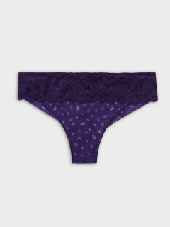 Трусы Mark Formelle 412613/24-78-ОБР30490Ц-16 цветочки_на_фиолетовом_010.2_Сублимация_поло - фото 5