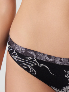 Трусы Mark Formelle 412619-3/25-11-34555Ц-5 тату_на_черном - фото 4