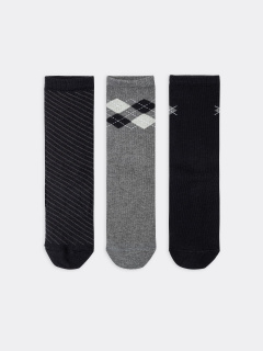 Носки Mark Formelle 430A-1491/B3-233430A-1 черный_т.сер.меланж_рис.1491 - фото 5