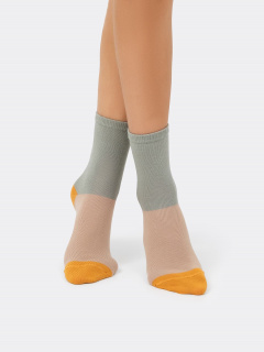 Носки Mark Formelle 430A-2071/B4-223430A кэмел_капучино_оливка_рис.2071 - фото 3