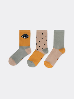 Носки Mark Formelle 430A-2071/B4-223430A кэмел_капучино_оливка_рис.2071 - фото 2