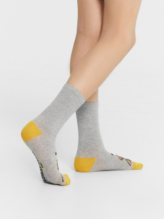 Носки Mark Formelle 430K-1345/B4-21430K-2 серый_меланж_рис.1345 - фото 5