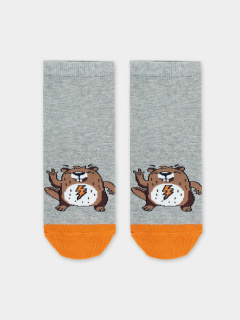 Носки Mark Formelle 430K-1349/B2-21430K-1 серый_меланж_рис.1349 - фото 1