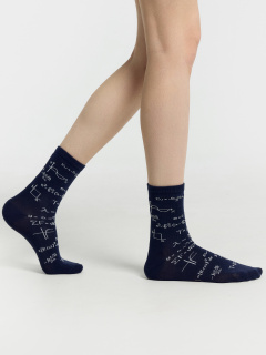 Носки Mark Formelle 430K-1409/B4-22430K-1 т.синий_рис.1409 - фото 1