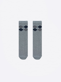 Носки Mark Formelle 430K-1493/B3-20430K-3 серый_меланж_рис.1493 - фото 1