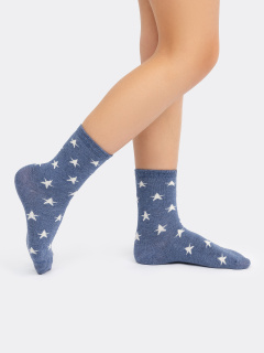 Носки Mark Formelle 430K-1762/B5-22430K св.джинсовый_меланж_рис.1762 - фото 4