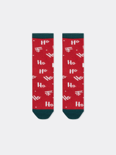 Носки Mark Formelle 430K-2172/B3-23430K-2 т.красный_рис.2172 - фото 3