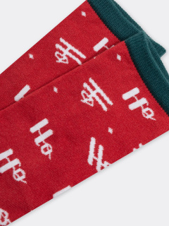 Носки Mark Formelle 430K-2172/B3-23430K-2 т.красный_рис.2172 - фото 2