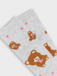 Носки Mark Formelle 430K-2704/B4-23430K-2 св.серый_меланж_рис.2704 - фото 3