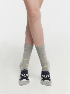 Носки Mark Formelle 430K-2705/B3-23430K-2 серый_меланж_рис.2705 - фото 1