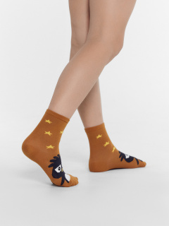 Носки Mark Formelle 430K-2705/B4-23430K-2 кэмел_рис.2705 - фото 3