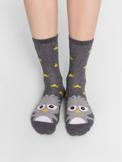 Носки Mark Formelle 430K-2705/B4-23430K-2 т.серый_меланж_рис.2705 - фото 5