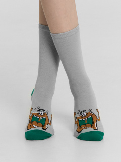 Носки Mark Formelle 430K-2850/B3-24430K св.оливка_рис.2850 - фото 5