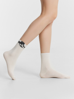 Носки Mark Formelle 430K-2944/B4-24430K-1 молочный_рис.2944 - фото 4