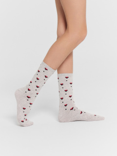 Носки Mark Formelle 430K-2945/B3-24430K-1 св.серый_меланж_рис.2945 - фото 1