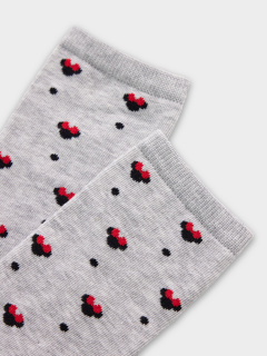 Носки Mark Formelle 430K-2945/B3-24430K-1 св.серый_меланж_рис.2945 - фото 4