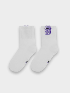 Носки Mark Formelle 444K-2845/B3-24444K белый_рис.2845 - фото 3