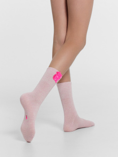 Носки Mark Formelle 444K-2845/B3-24444K розовый_меланж_рис.2845 - фото 2