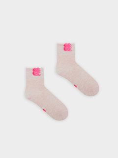 Носки Mark Formelle 444K-2845/B3-24444K розовый_меланж_рис.2845 - фото 3