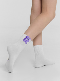 Носки Mark Formelle 444K-2845/B5-24444K белый_рис.2845 - фото 1