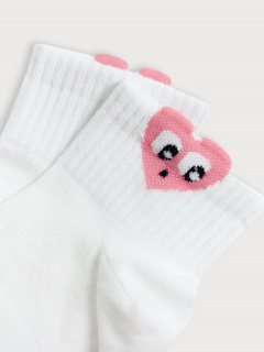 Носки Mark Formelle 452K-2773/B4-24452K белый_рис.2773 - фото 2