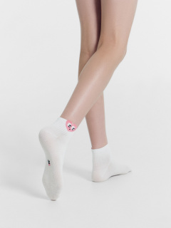 Носки Mark Formelle 452K-2773/B5-24452K белый_рис.2773 - фото 2