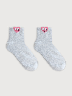 Носки Mark Formelle 452K-2773/B5-24452K св.серый_меланж_рис.2773 - фото 3