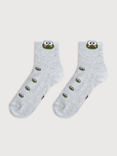 Носки Mark Formelle 452K-2782/B3-24452K-1 св.серый_меланж_рис.2782 - фото 3