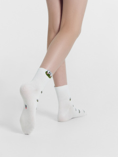 Носки Mark Formelle 452K-2782/B4-24452K-1 белый_рис.2782 - фото 2