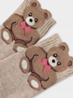 Носки Mark Formelle 452K-2793/B5-24452K бежевый_меланж_рис.2793 - фото 2