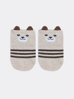 Носки Mark Formelle 453K-1654/B4-22453K бежевый_меланж_рис.1654 - фото 3