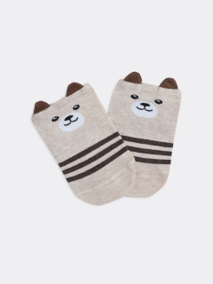 Носки Mark Formelle 453K-1654/B5-22453K бежевый_меланж_рис.1654 - фото 1