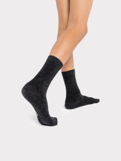 Носки Mark Formelle 459K-2191/B4-22-459K графитовый_меланж_рис.2191 - фото 3