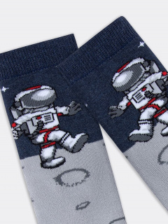 Носки Mark Formelle 500K-1114/B2-21500K-1 джинсовый_меланж_рис.1114 - фото 3