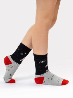 Носки Mark Formelle 500K-1114/B3-22500K черный_рис.1114 - фото 1