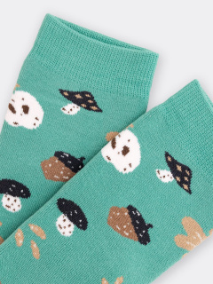 Носки Mark Formelle 500K-2469/B4-23500K голубая_ель_рис.2469 - фото 4