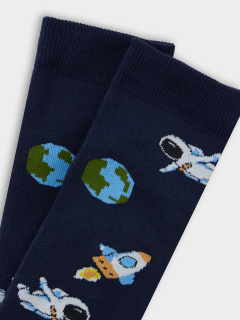 Носки Mark Formelle 500K-2471/B3-23500K т.синий_рис.2471 - фото 4