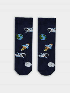 Носки Mark Formelle 500K-2471/B4-23500K т.синий_рис.2471 - фото 3