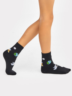 Носки Mark Formelle 500K-2471/B4-23500K черный_рис.2471 - фото 1