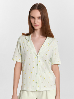 Рубашка Mark Formelle 502524/25-35007ПП-5 лимоны_на_мятной_полоске - фото 3